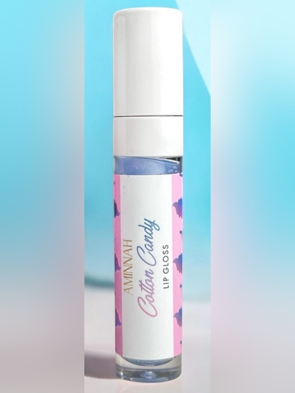 AMINNAH “Cotton Candy” Hand & Body Cleanser and 2 Lip Glosses NEW - Picture 6 of 8